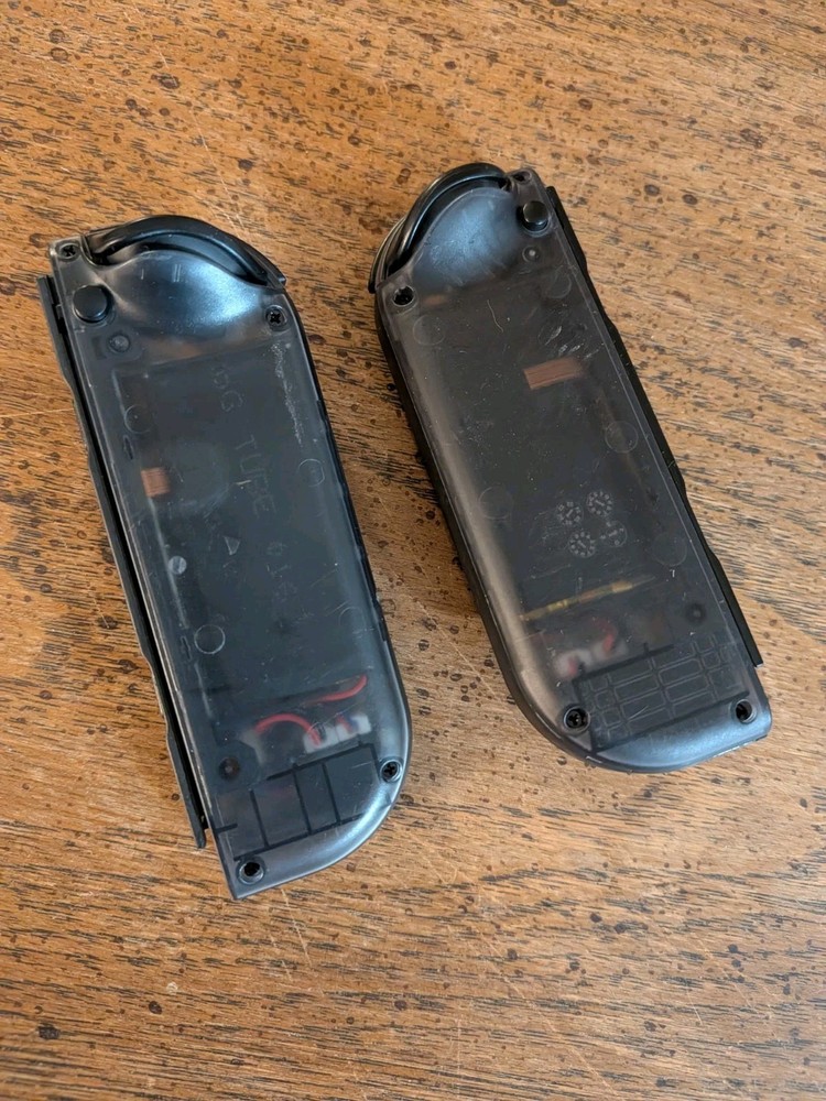 Joy Con Controllers L&R Wireless For Switch Transparent Dual Vibration Pikachu