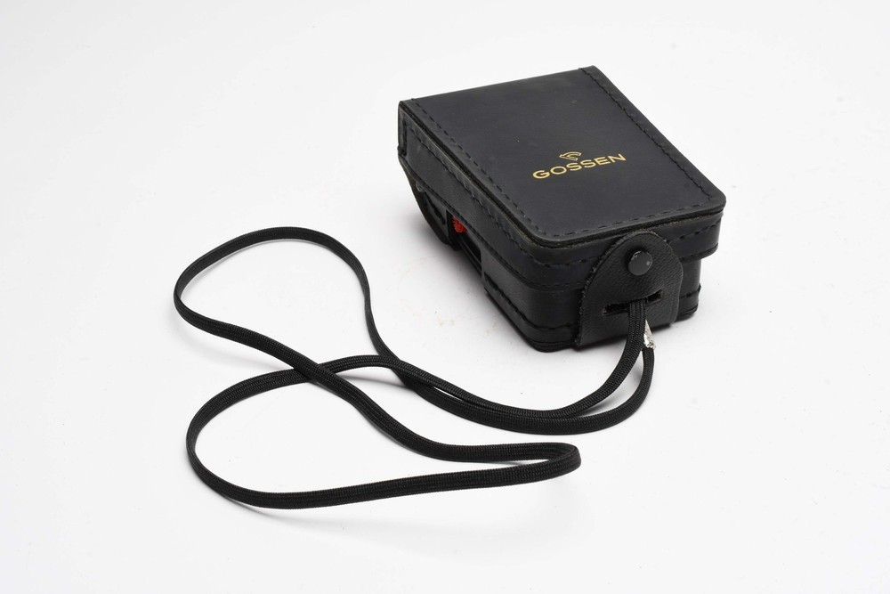 Gossen Luna-Pro SBC Profi-System Handheld Incident Light Meter, Case+strap