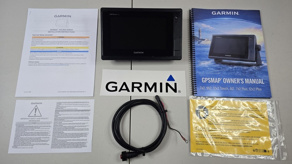 Garmin GPSMAP 742xs Chartplotter Sonar – Fully Tested – Great Condition