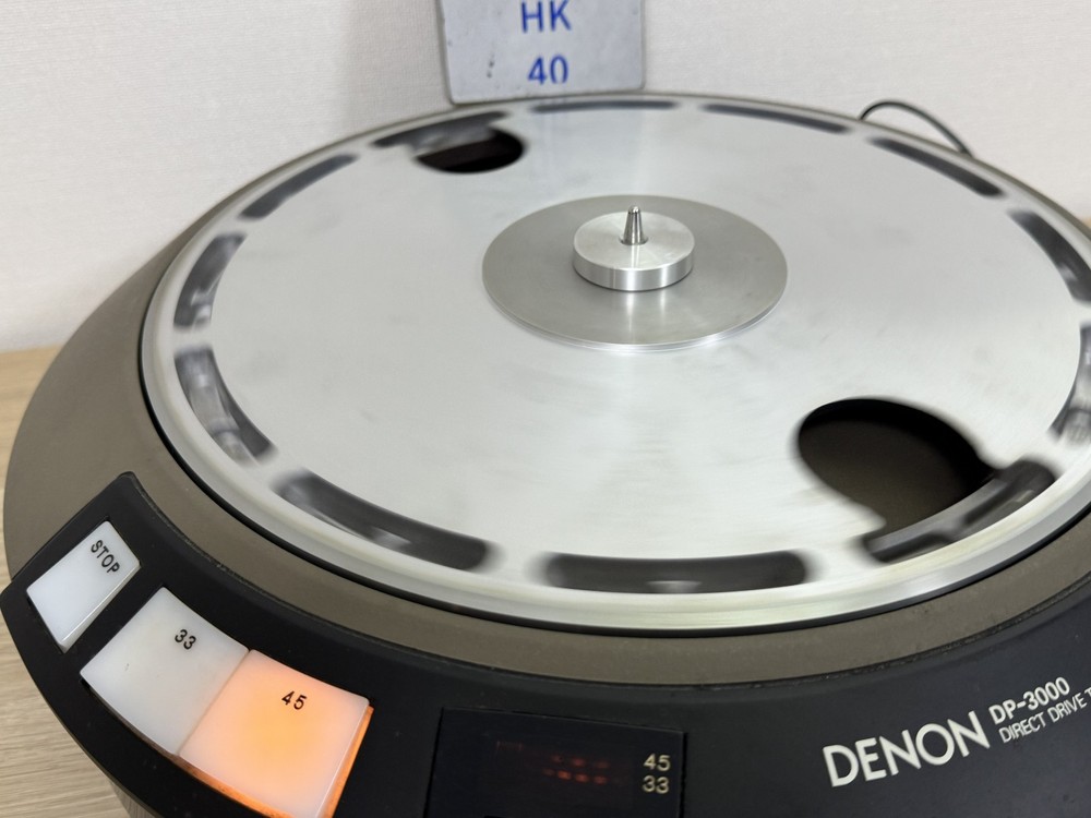 DENON DP-3000 Direct Drive Motor Unit 33/45 100V Tested See Description