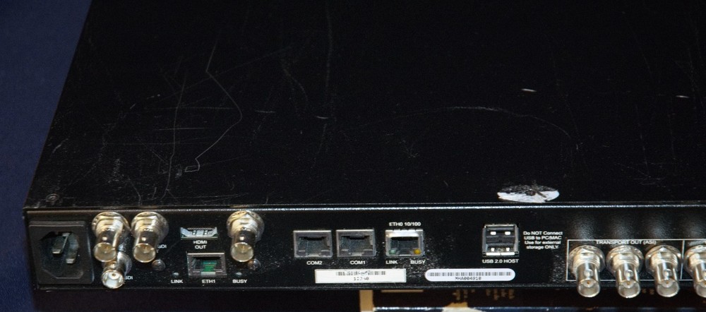 Adtec Digital MediaHUB-HD Pro MPEG-2/4 Broadcast Encoder Decoder, Untested