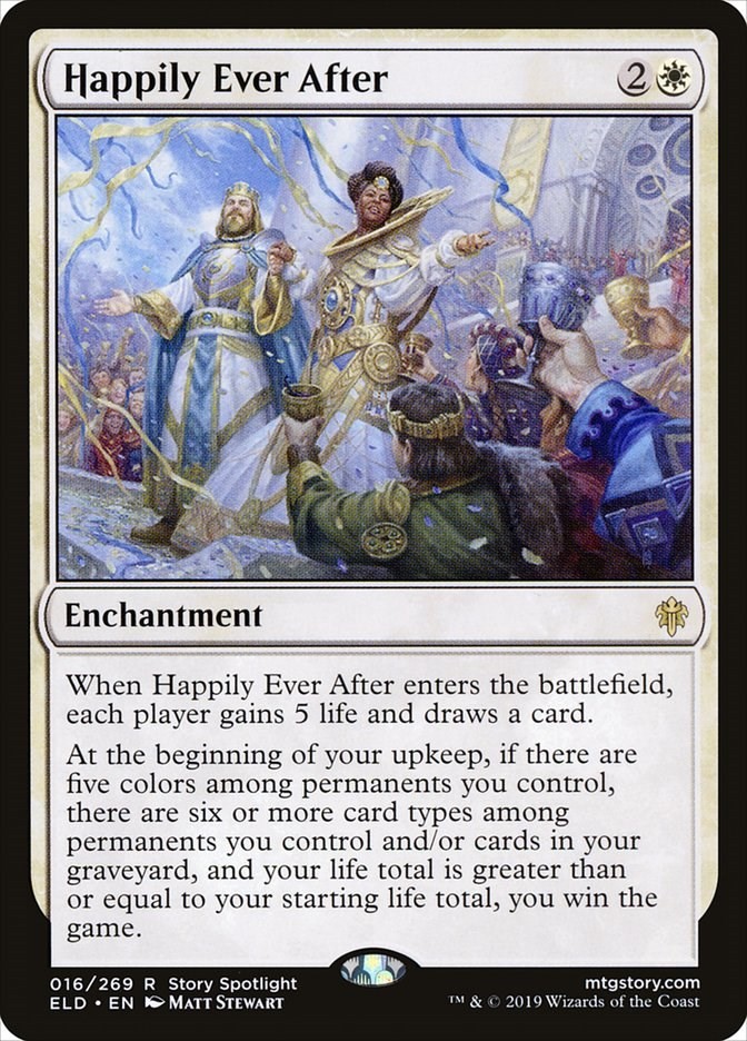 Happily Ever After Throne of Eldraine 16 MTG LP
