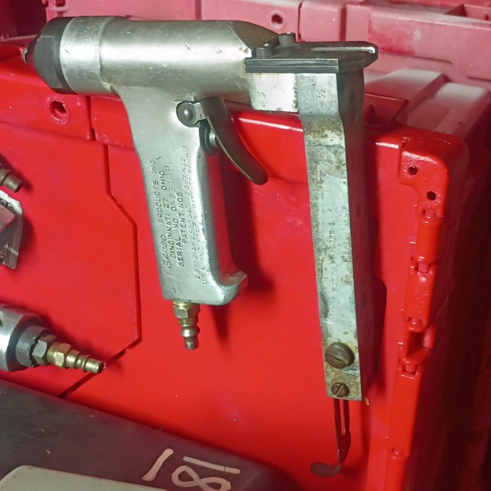 senco vintage pneumatic upholstery stapler