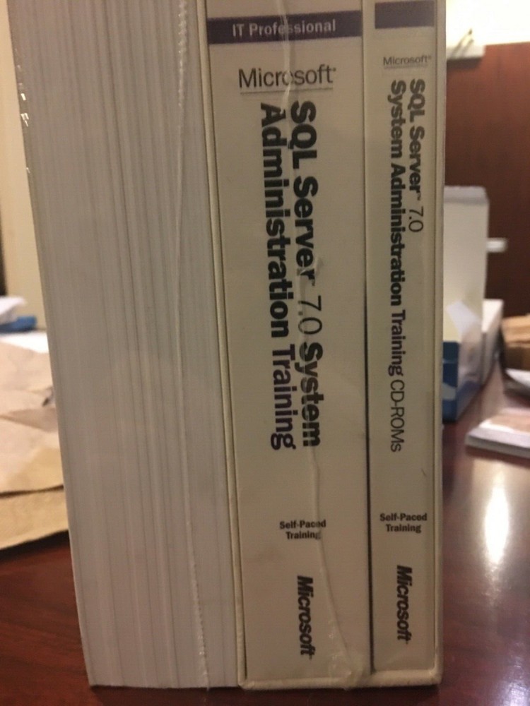 NEW Microsoft SQL Server 7.0 Resource Guide & System Administration Training Kit