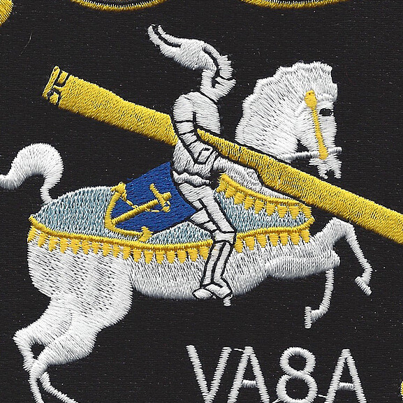 VA-8A Attack Squadron White Knight Patch