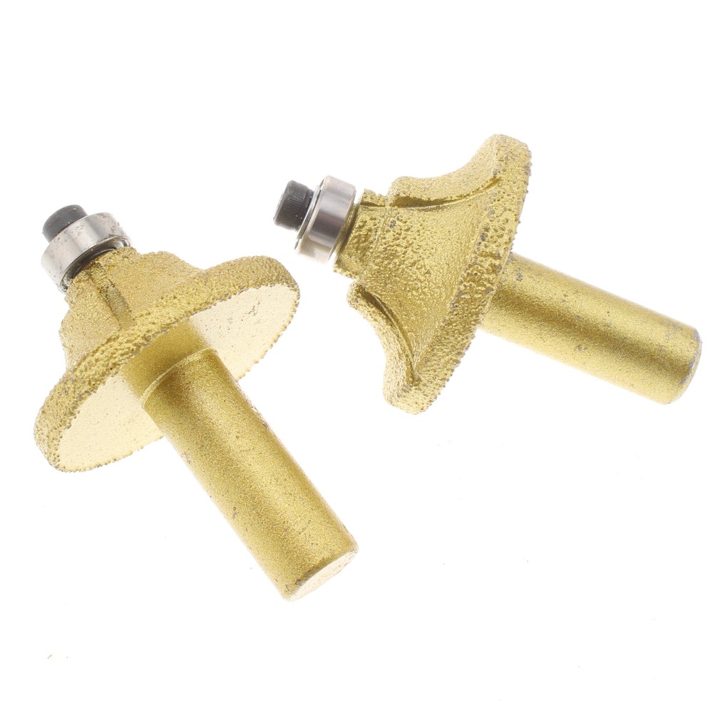 60 Grit 42mm Diamond BRAZED Wheel Router Bit