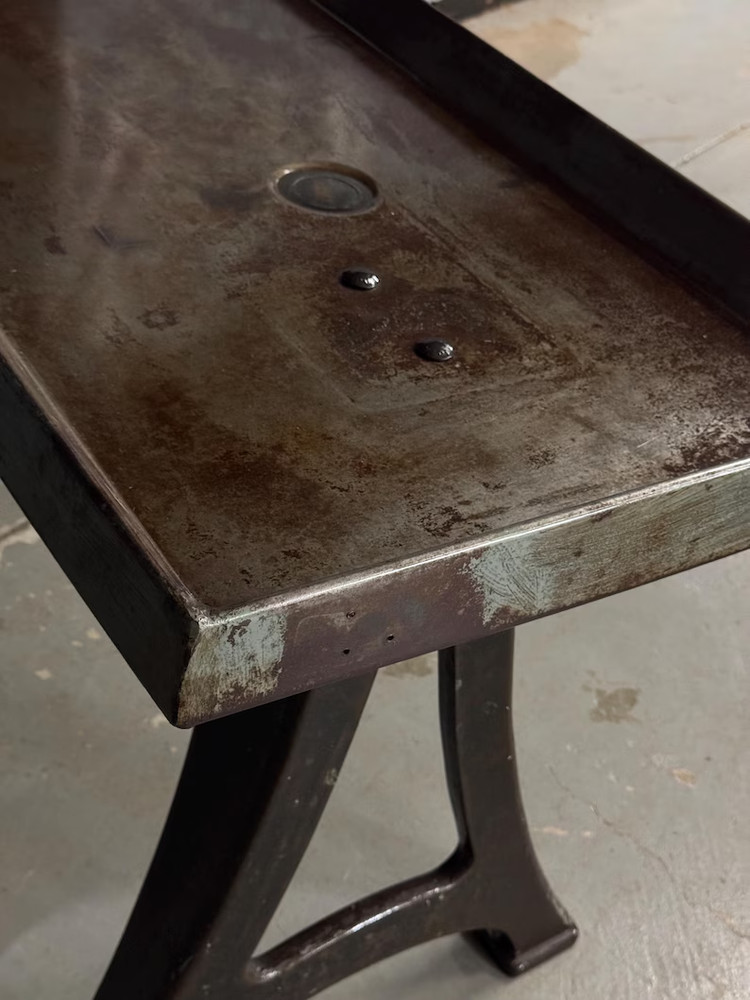 Antique Industrial Table