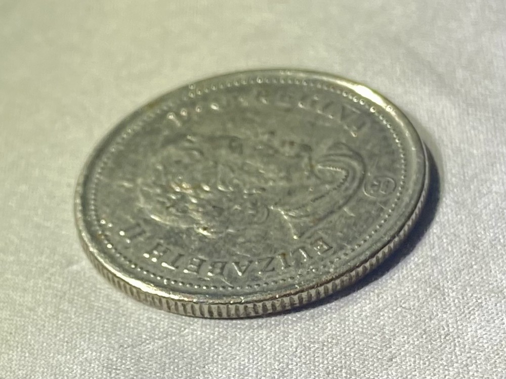Canada 2007 -25c Error Missing Nickel Layer
