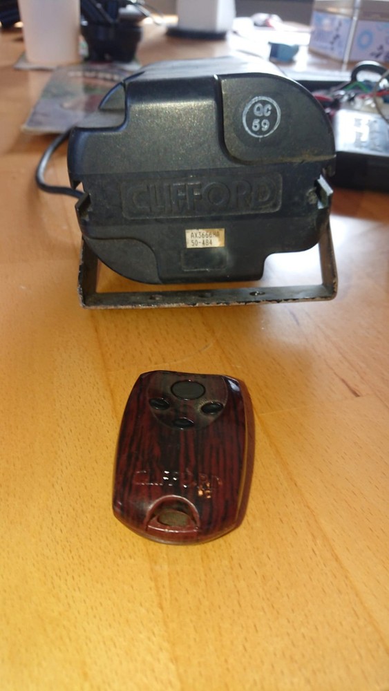 CLIFFORD AVANTGUARD III - ALARM SYSTEM - FB - OLD SCHOOL - RARE - INCL. CODE