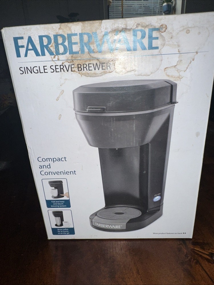 NEW Farberware Single Serve Brewer Coffee Maker NIB