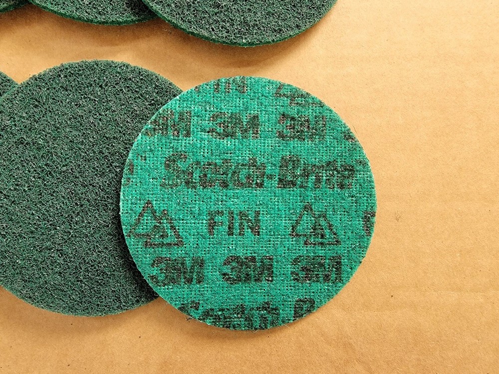 (10) Scotch-Brite 4-1/2” Precision Surface Conditioning Disc Hook & Loop Fine