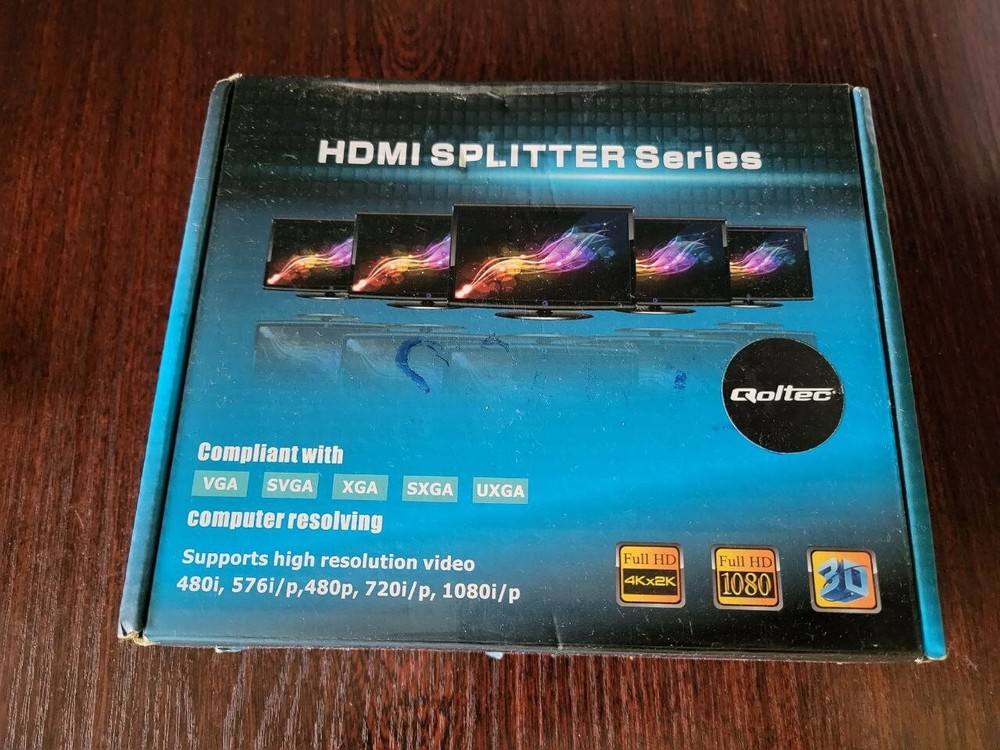 Qoltec HDMI Splitter 1x4