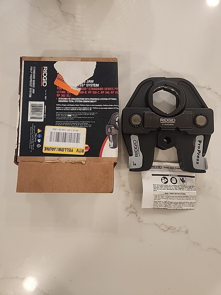 Ridgid Propress 2" Press Tool Jaw for Press Tools 76677