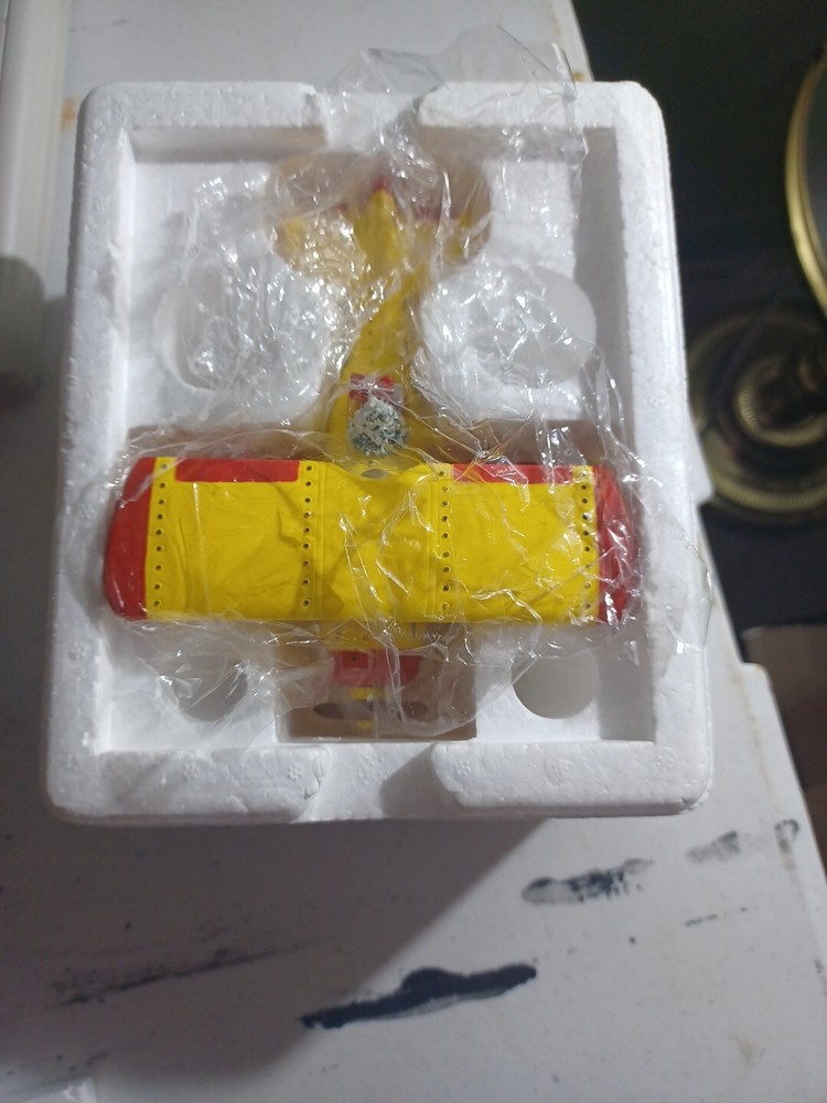 Depatment 56 Yellow Airplane