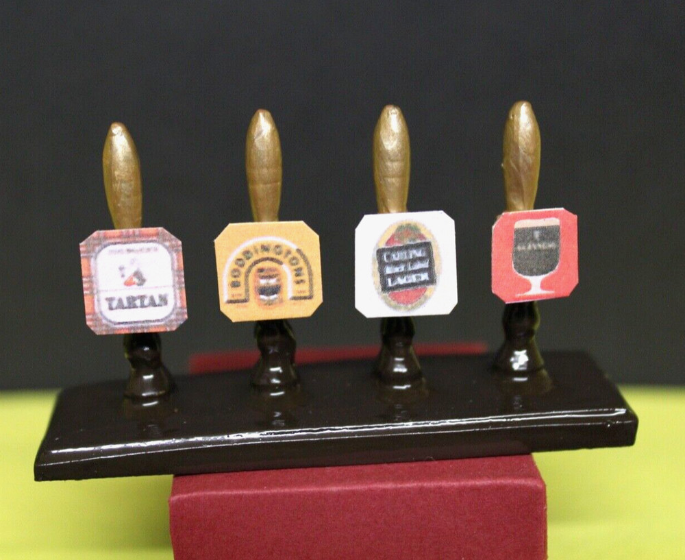 DOLLS HOUSE PUB =  (  4 bar pumps )