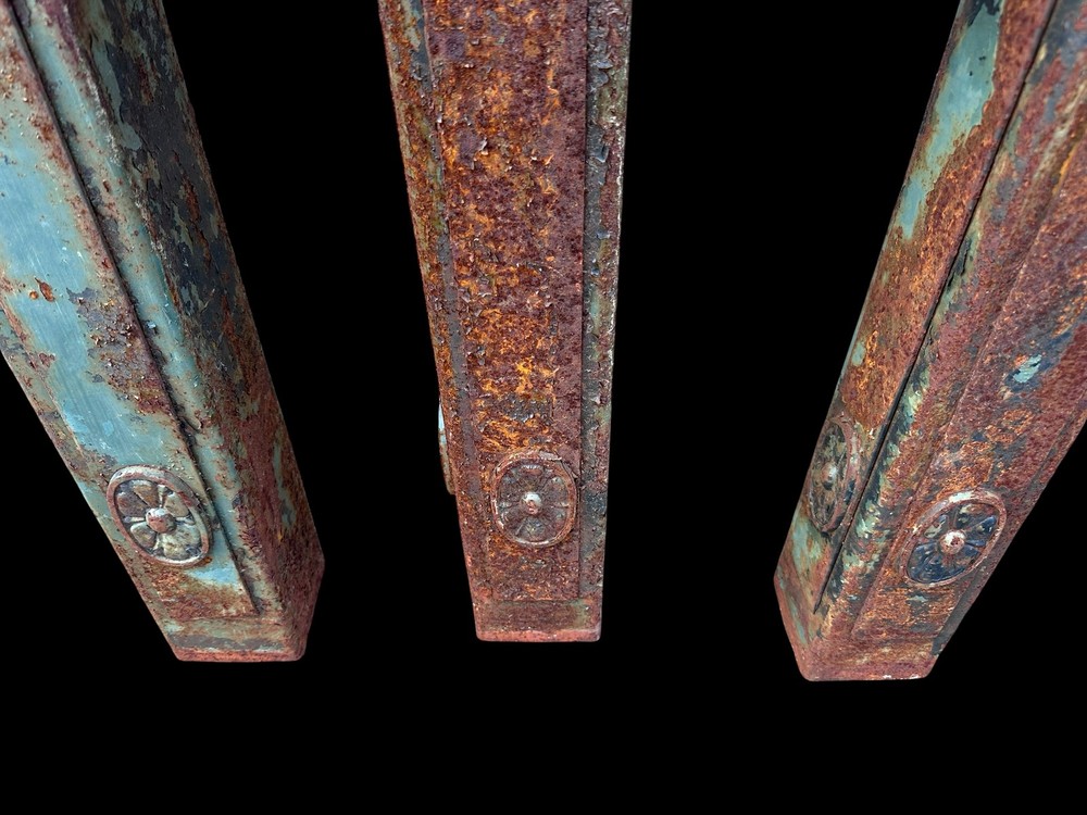 Vintage Cast Iron Posts - 3 Available - GA21050