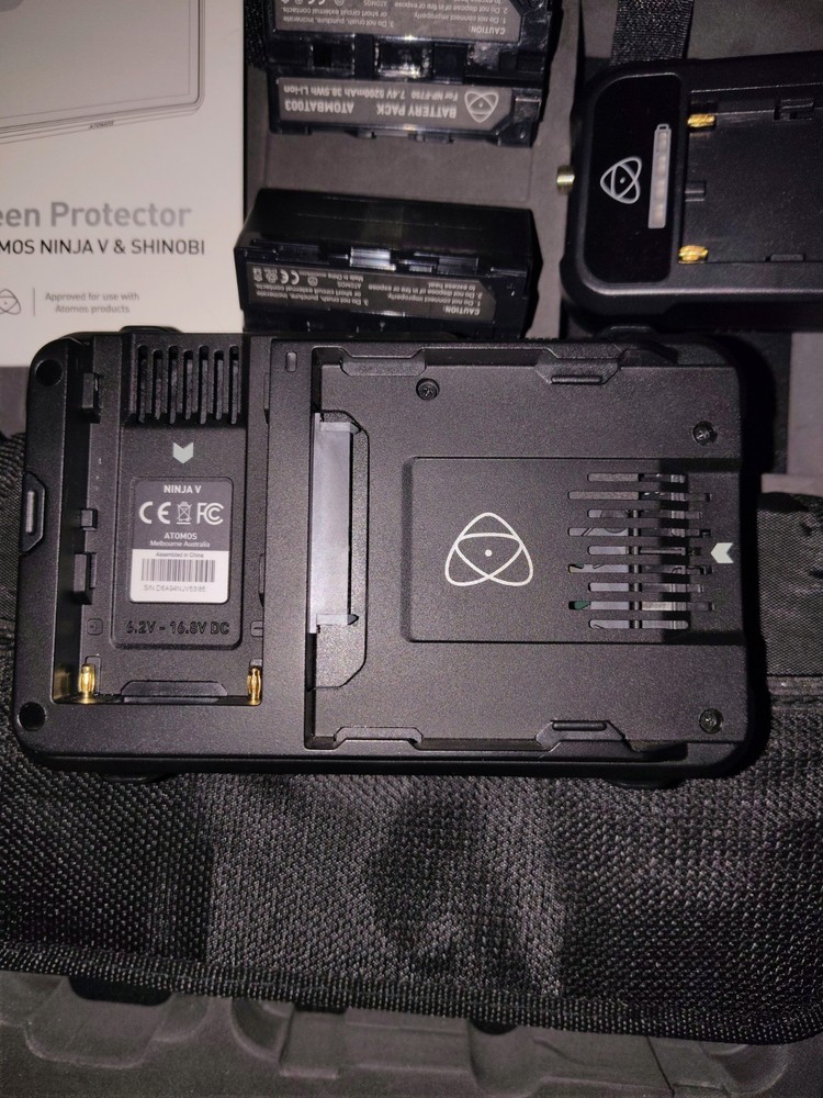 Atomos Ninja V 5" With Case, Batteries And Charger