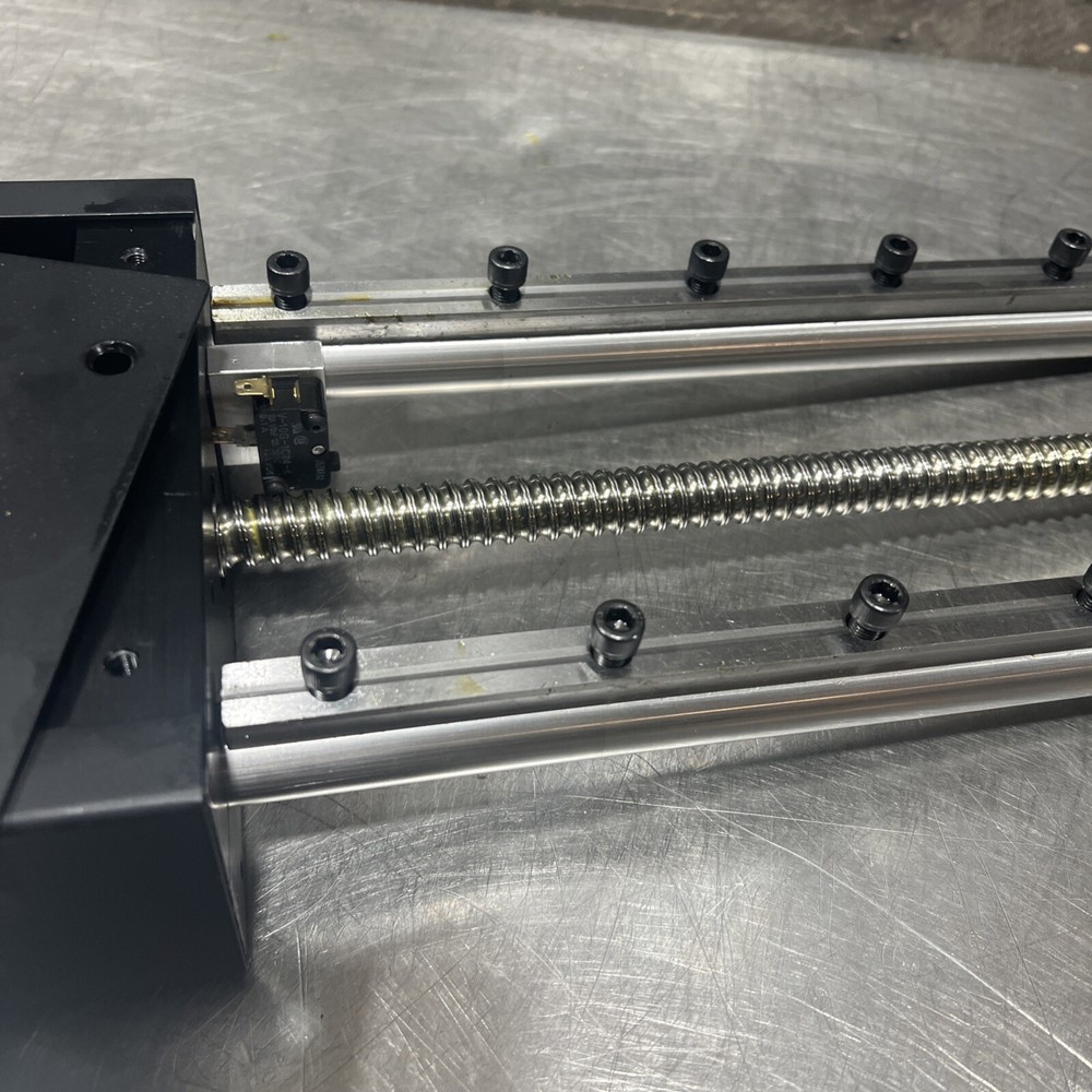 Intelitek Prolight Turning Center Linear Rail Screw & Power max Stepper Motor