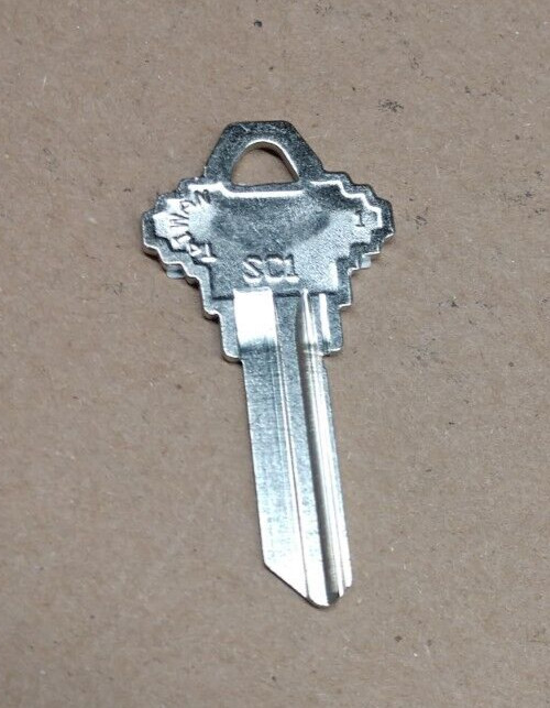 Lot of 48 SC1 Locksmith Key Blanks