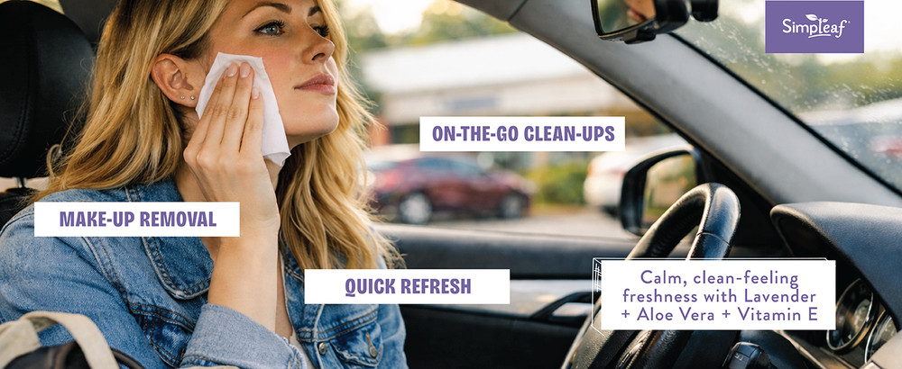 Flushable Wet Wipes Lavender| Eco-Friendly, Paraben &