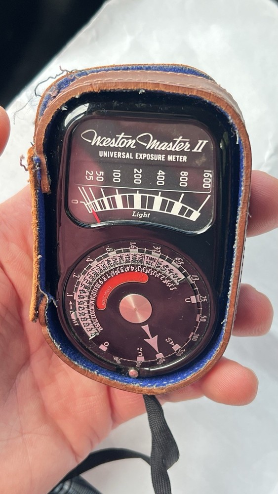 WORKING Weston Master II Universal Exposure Light Meter Model #735