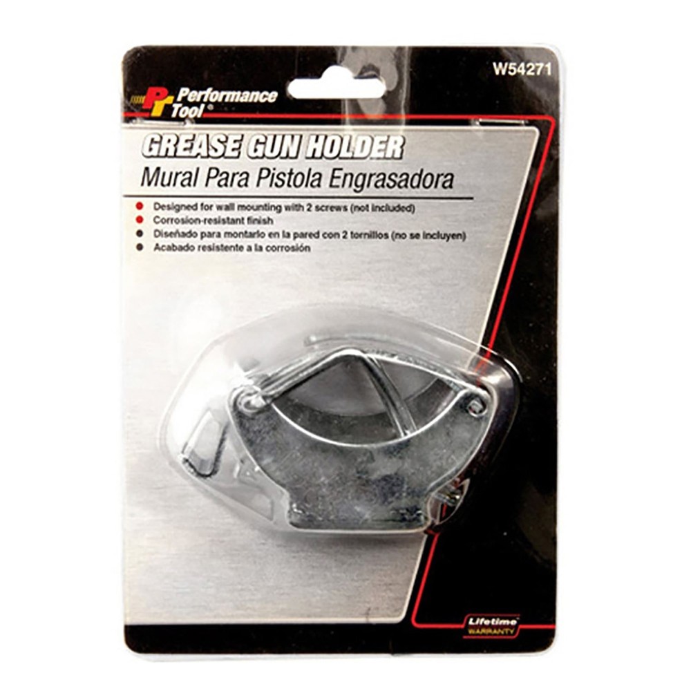 Performance Tool Wall Mounted Grease Gun Holder W54271