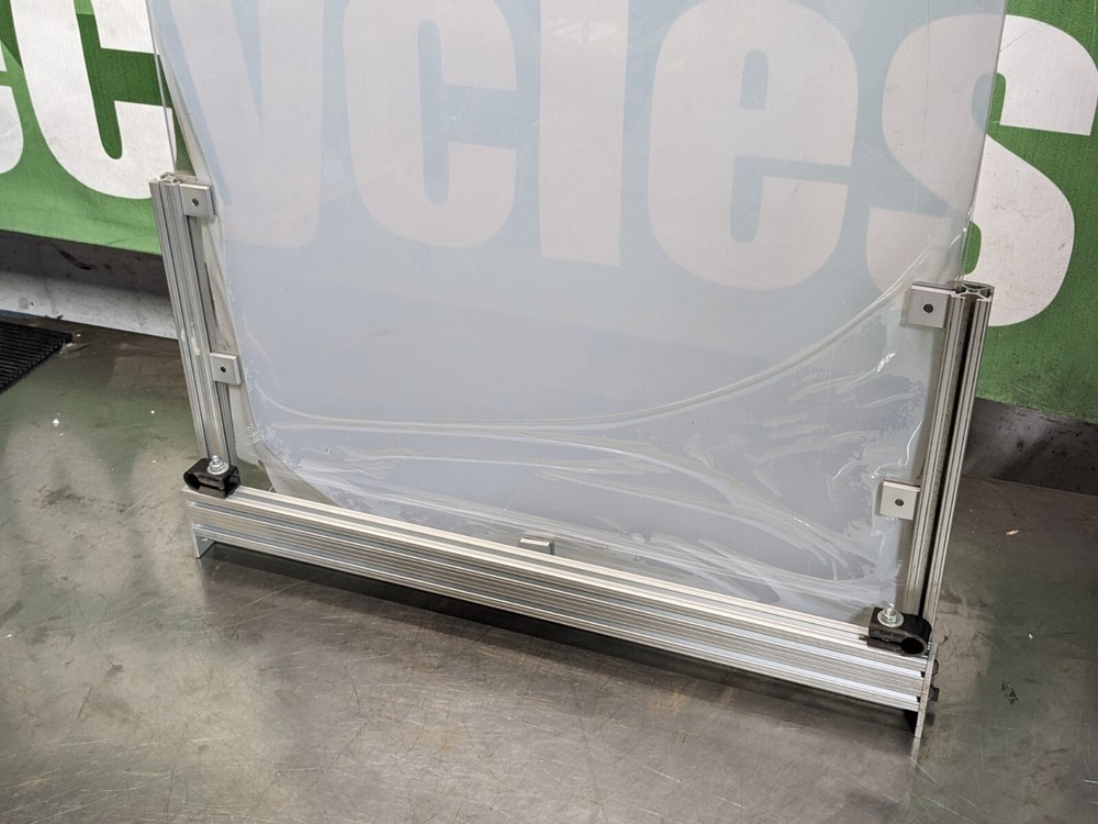 Rockford Milling Machine Guard Rear Mill Shield Panel 24" x 24" Polycarbonate