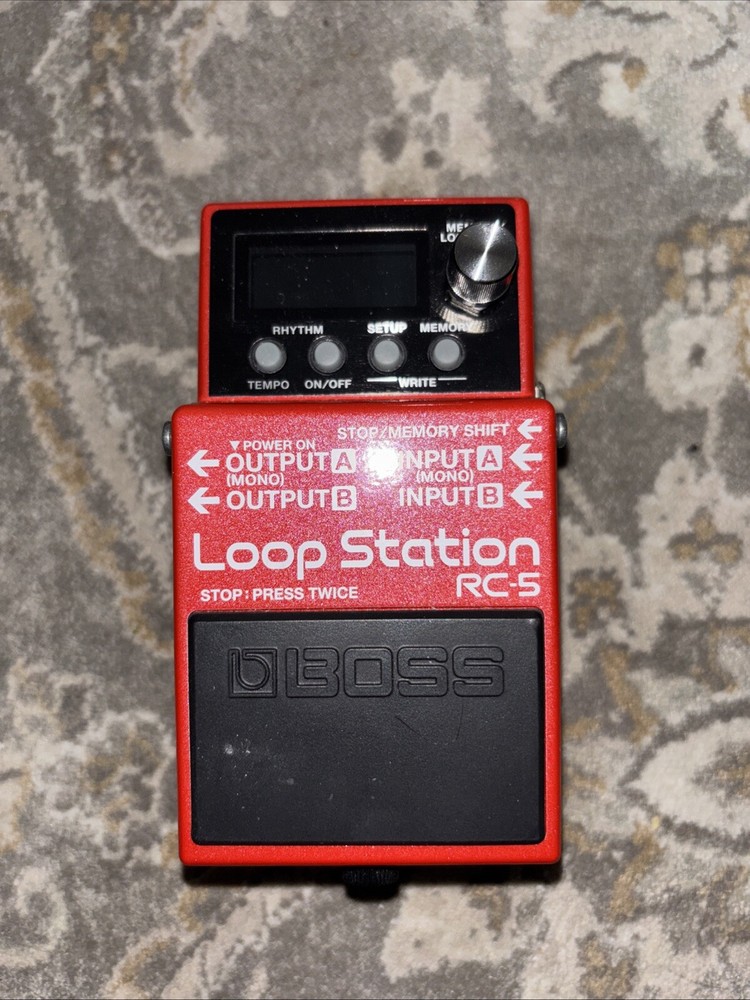 Boss RC-5 Loop Station - Red