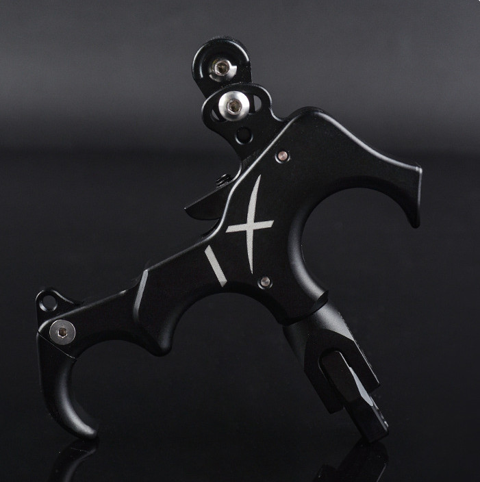 Hot Compound Bow Thumb Bow Release Finger Grip Adjustable Archery Release Aids