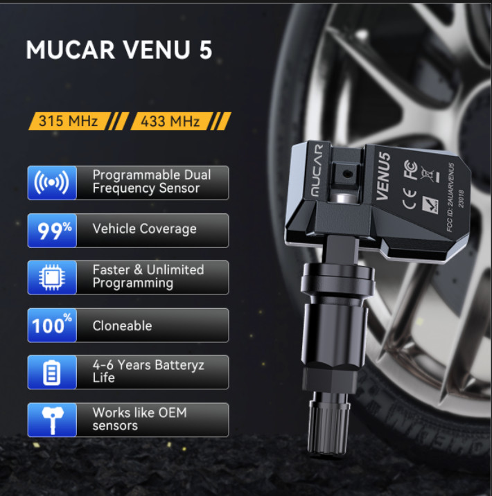 ThinkTPMS VENU iPro Activate Relearn Program TPMS Sersor Work W/ Thinkscan 689BT