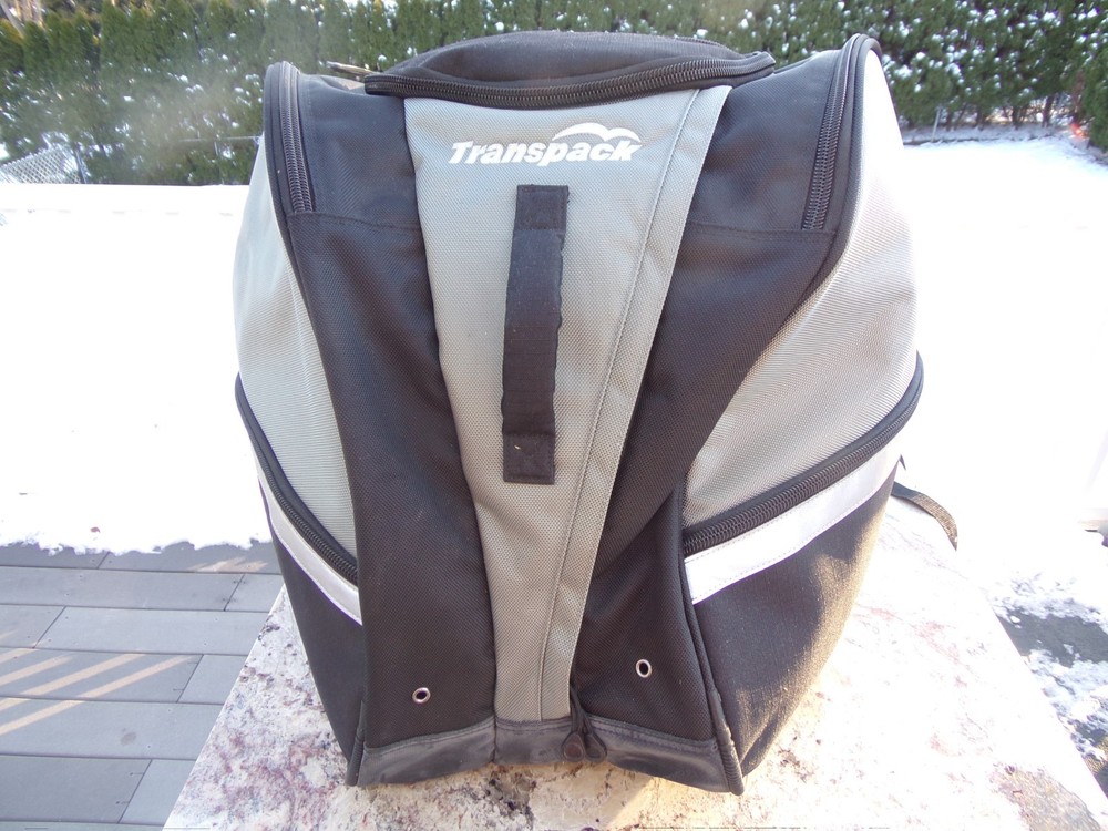 Transpack XTR Ski / Snowboard Boot and Gear Bag Backpack BLACK/GREY