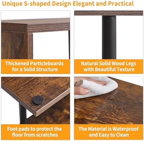 Mid Century Modern Side Table Nightstand