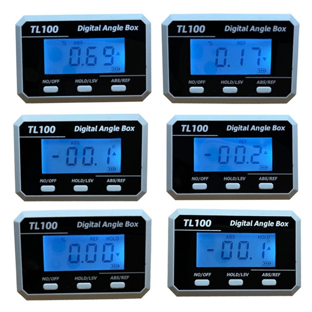 Horizontally Aligned Measurements Made Easy with TL100 Digital Protractor