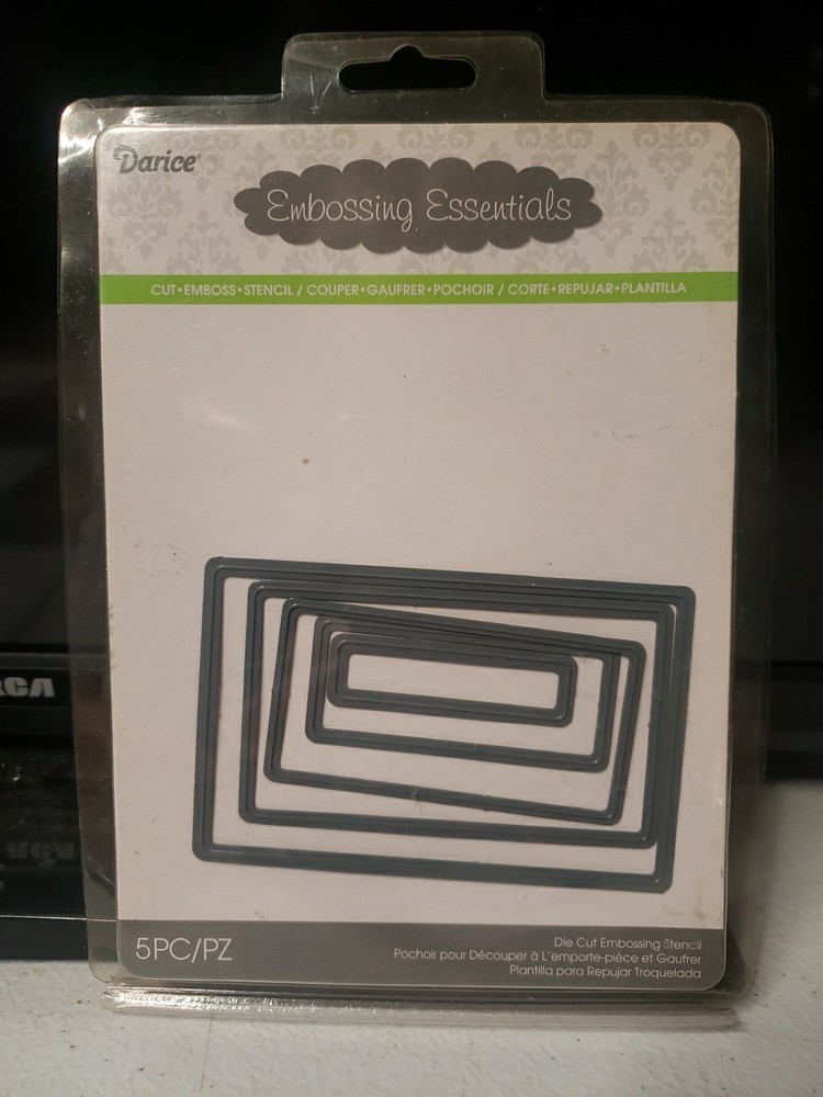 7 Sets of Embossing Die New
