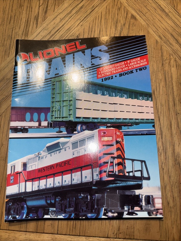 1992 Lionel Trains Catalog-Book Two