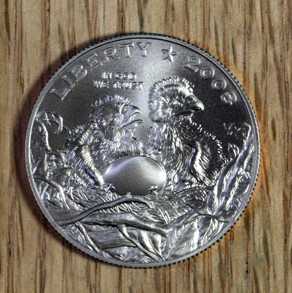 2008 S Bald Eagle Commemorative Half Dollar 50¢ - Uncirculated