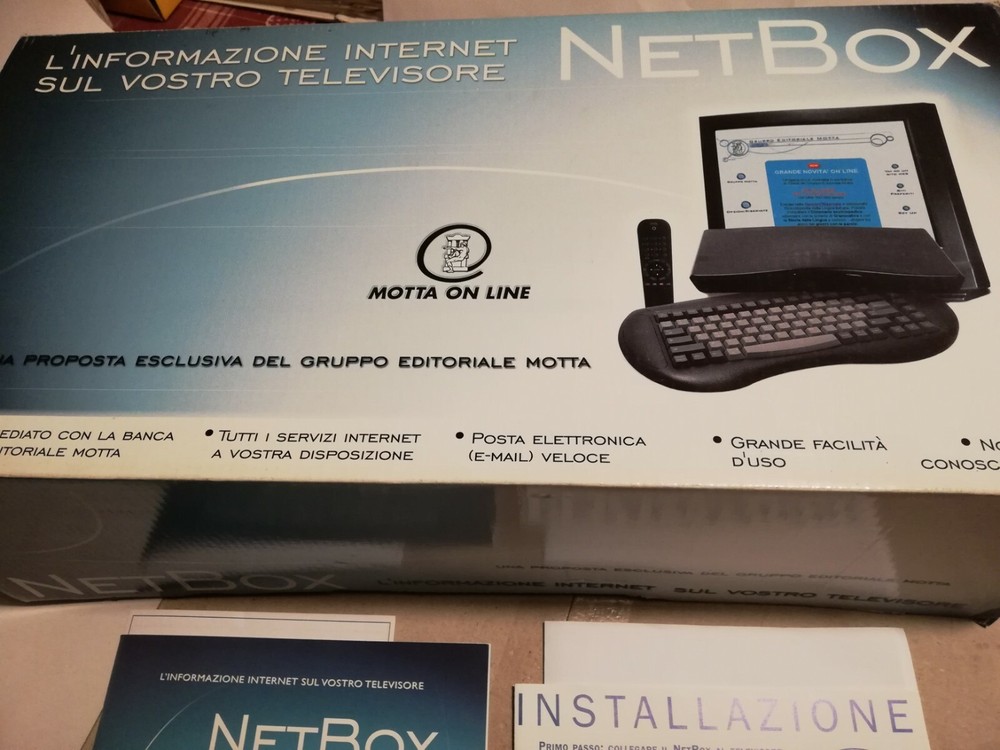 Vintage NETBOX Internet System - Rare Mint - Collectible