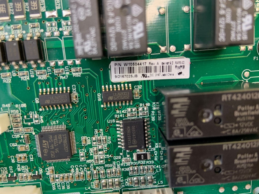 W10504417 WHIRLPOOL REFRIGERATOR MAIN CONTROL BOARD PCB