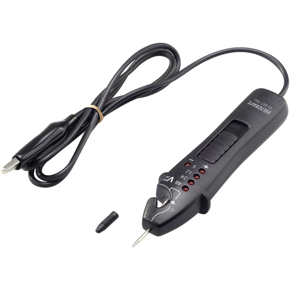 VOLTCRAFT VC11268720 Two Pole CAT I LED Voltage Tester