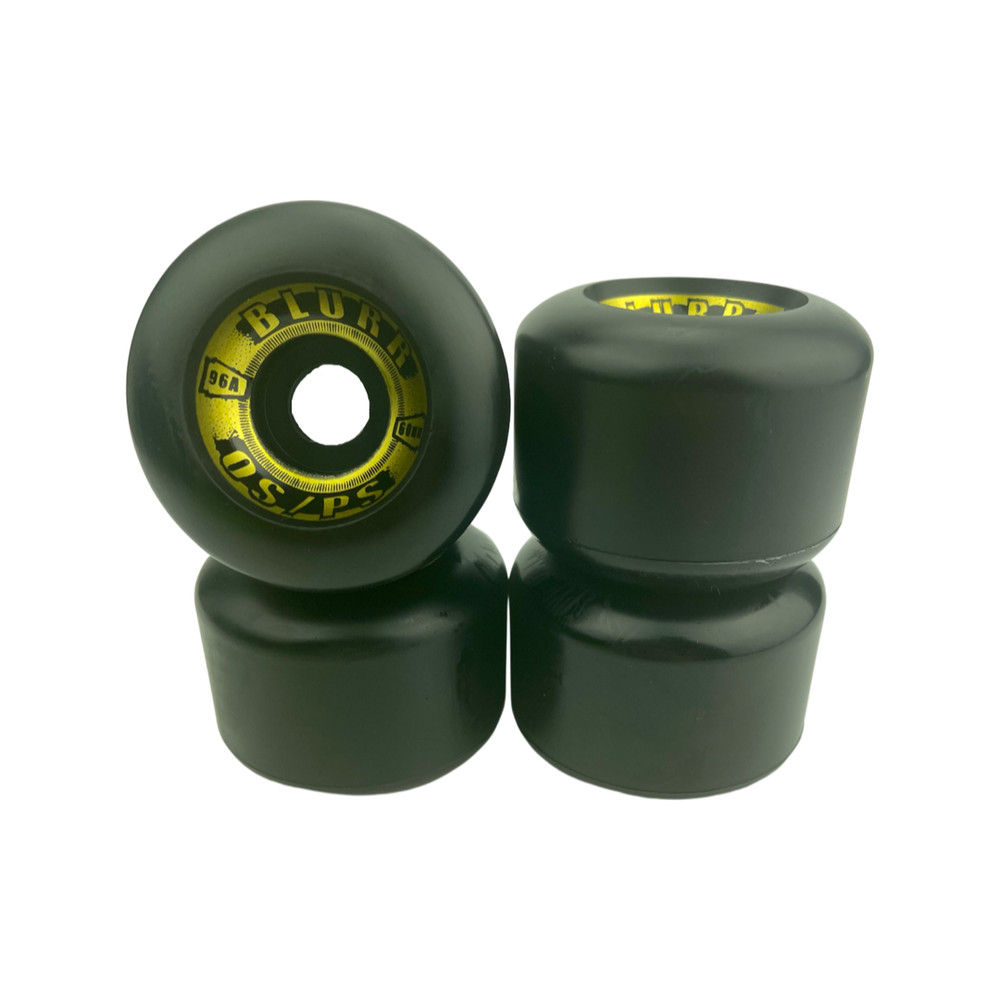VISION Blurr 60mm 96A Black Skateboard Wheels