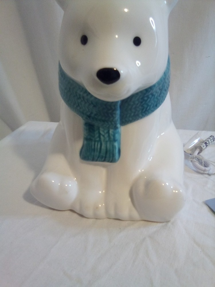 Pillowfort Nightlight Polar Bear White Target Ceramic Light