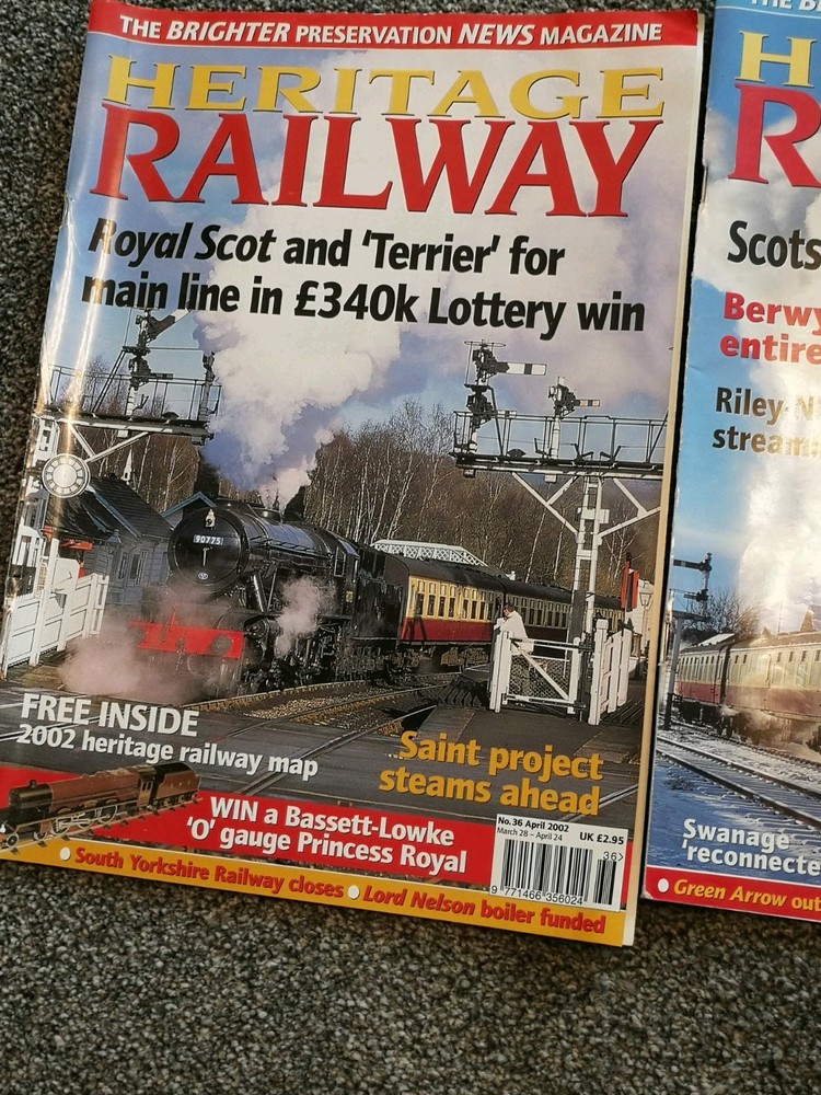 Heritage Railway magazine - 12 copies 2003
