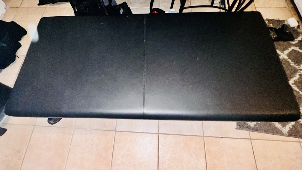 Large Kurv Leather Bench