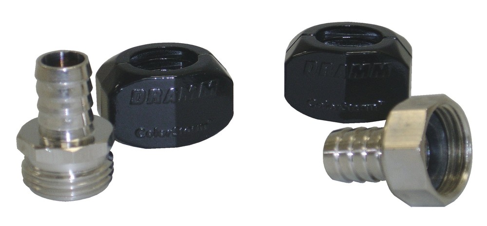 22312 Hose End Mender Set Silver/black