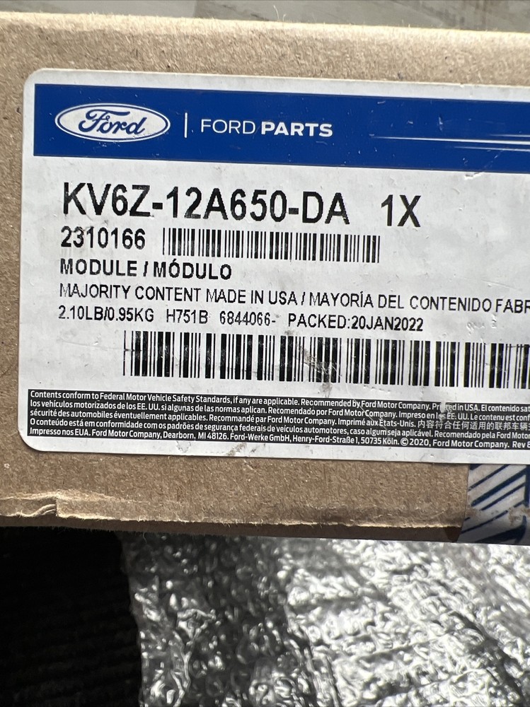 New Ford KV6Z-12A650-DA Module Engine Control - EEC