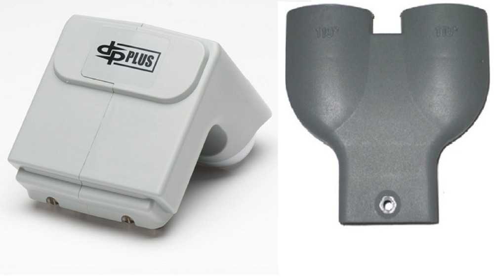 DISH NETWORK TWIN DPP SATELLITE LNB + Y ADAPTER BRACKET 110 119 PRO PLUS DISHNET