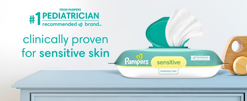 Ppers Baby Wipes Sensitive Perfume 7X Refill Pas