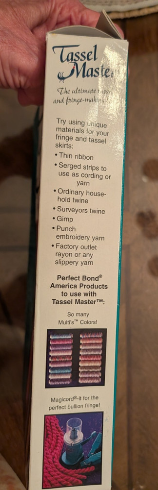 Darice Tassel Master Maker with Extra Enhancer Board Vintage