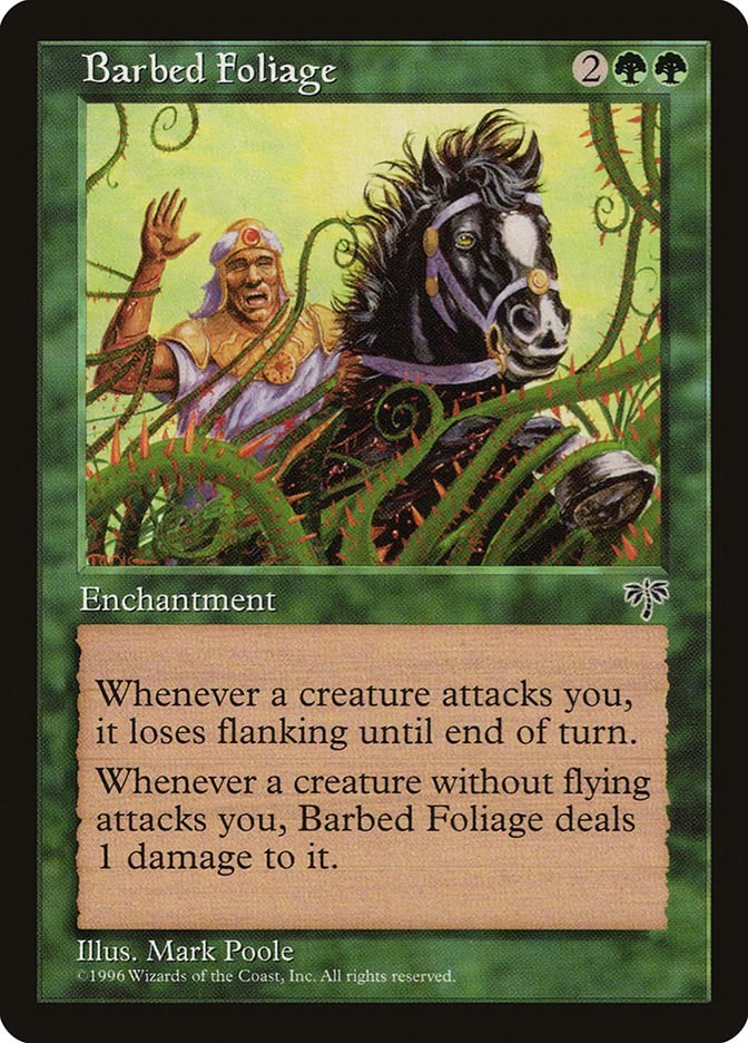 Barbed Foliage Mirage N/A MTG MP