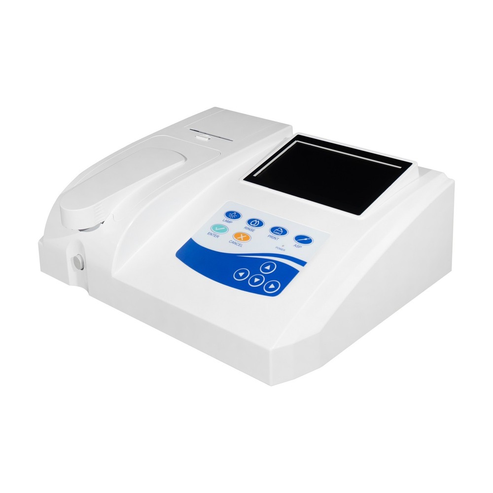 Semi-auto Biochemistry Blood Analyzer Touch Screen Multi-Parameter Printer
